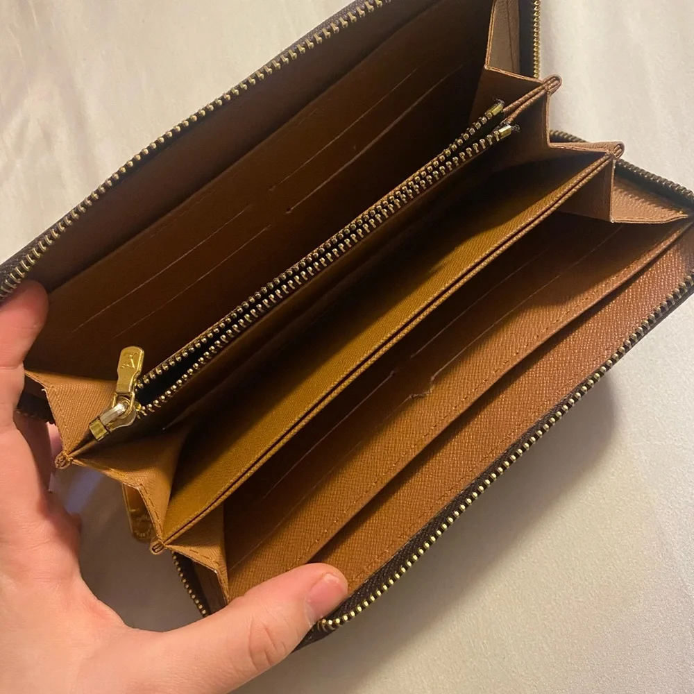 Monogram Zipper Wallet - Picture 3 of 7